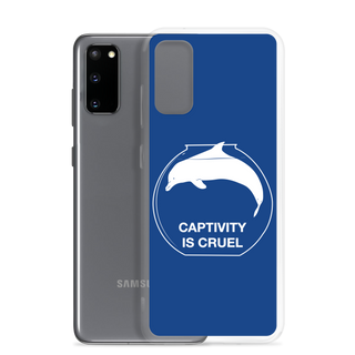 Captivity is Cruel Clear Case for Samsung®