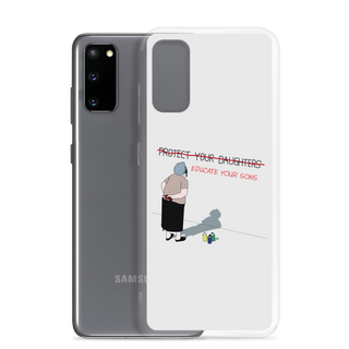 Educate Your Sons Clear Case for Samsung®