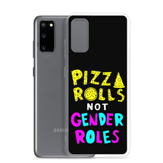 Pizza Rolls Not Gender Roles Clear Case for Samsung®