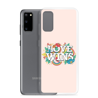 Love Wins Clear Case for Samsung®