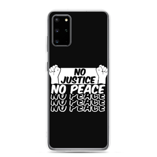 No Justice No Peace Clear Case for Samsung®