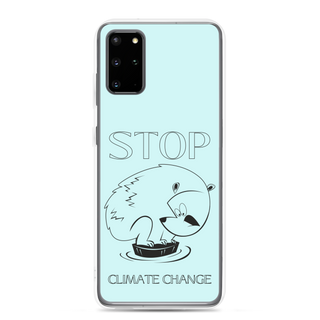 Stop Climate Clear Case for Samsung®