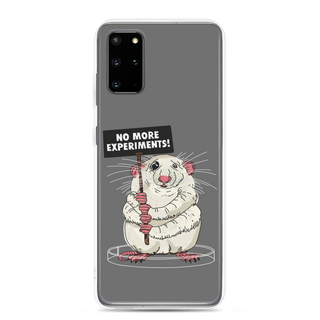 No More Expreiments Clear Case for Samsung®