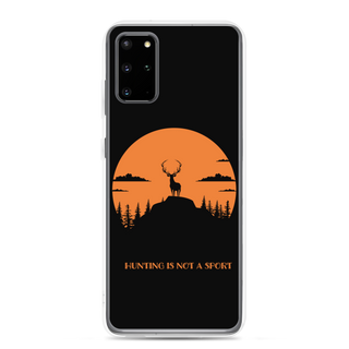 Hunting is Not Sport v2 Clear Case for Samsung®