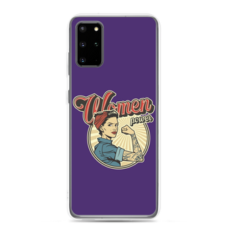 Women Power Clear Case for Samsung®