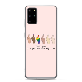 I’m Perfect The Way I’m Clear Case for Samsung®