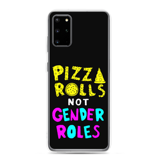 Pizza Rolls Not Gender Roles Clear Case for Samsung®