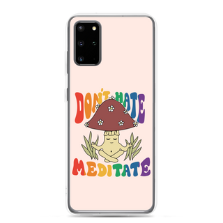 Don’t Hate Meditate Clear Case for Samsung®