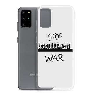 Stop War Clear Case for Samsung®