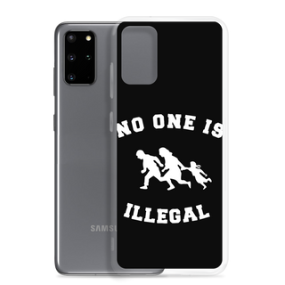 No One Is Illegal Clear Case for Samsung®