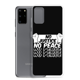 No Justice No Peace Clear Case for Samsung®