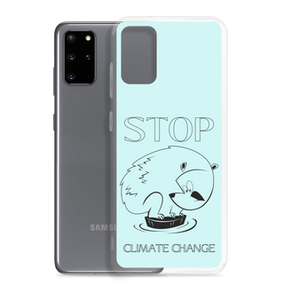 Stop Climate Clear Case for Samsung®