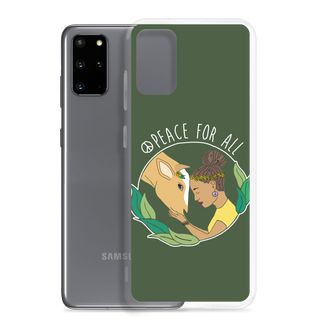 Peace for All Clear Case for Samsung®