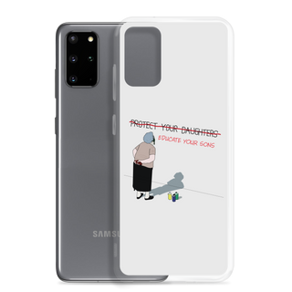 Educate Your Sons Clear Case for Samsung®