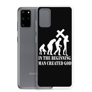 Man Created God Clear Case for Samsung®