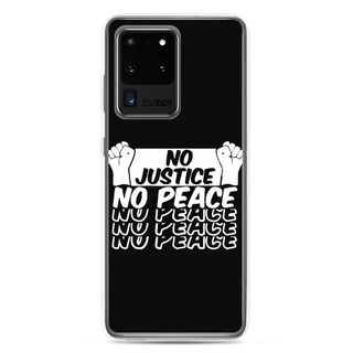 No Justice No Peace Clear Case for Samsung®