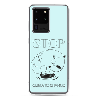 Stop Climate Clear Case for Samsung®