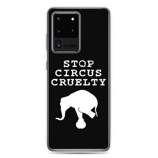 Stop Circus Cruelty Clear Case for Samsung®