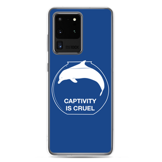 Captivity is Cruel Clear Case for Samsung®