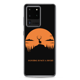 Hunting is Not Sport v2 Clear Case for Samsung®