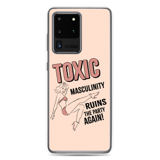 Toxic Masculinity Clear Case for Samsung®