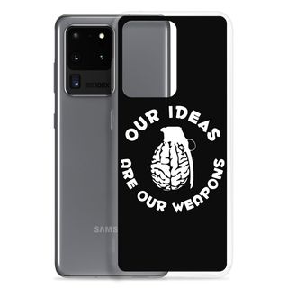 Our Ideas Are Our Weapons Clear Case for Samsung®