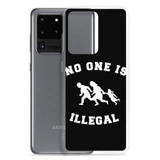 No One Is Illegal Clear Case for Samsung®