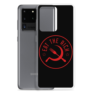 Eat The Rich Clear Case for Samsung®