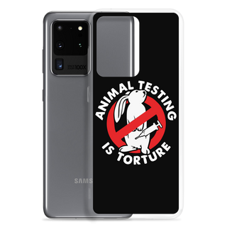 Animal Testing is Torture Clear Case for Samsung®