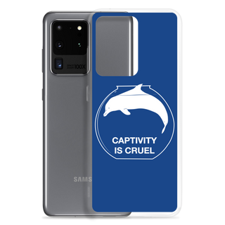 Captivity is Cruel Clear Case for Samsung®