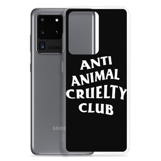 Anti Animal Cruelty Club Clear Case for Samsung®