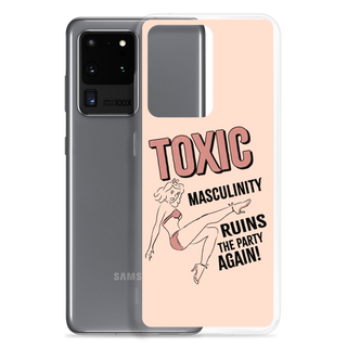 Toxic Masculinity Clear Case for Samsung®