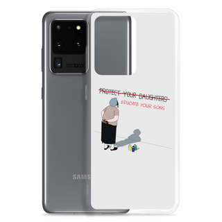 Educate Your Sons Clear Case for Samsung®