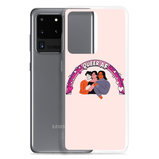 Queer AF Clear Case for Samsung®