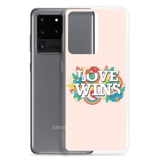 Love Wins Clear Case for Samsung®