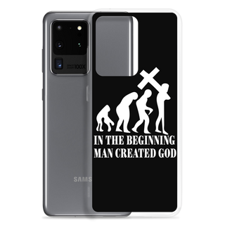 Man Created God Clear Case for Samsung®