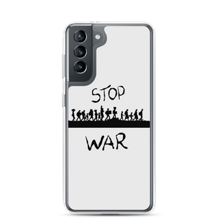 Stop War Clear Case for Samsung®