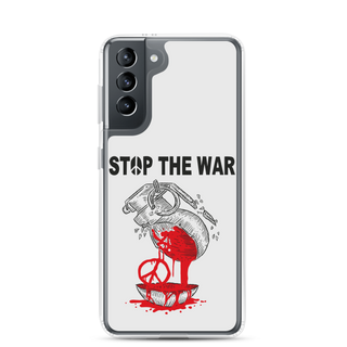 Stop The War Clear Case for Samsung®