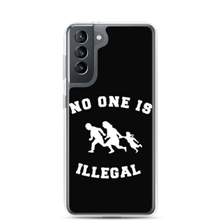 No One Is Illegal Clear Case for Samsung®