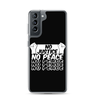 No Justice No Peace Clear Case for Samsung®