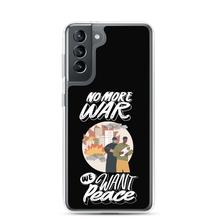 We Want Peace Clear Case for Samsung®