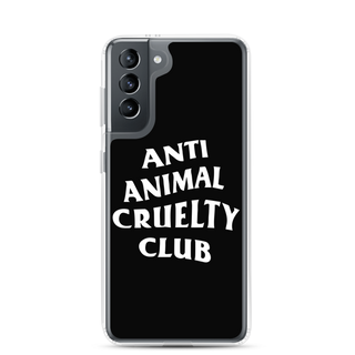 Anti Animal Cruelty Club Clear Case for Samsung®