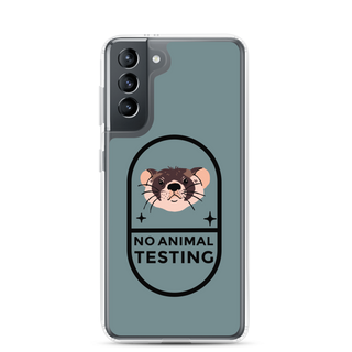 No Animal Testing Clear Case for Samsung®