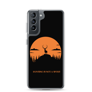 Hunting is Not Sport v2 Clear Case for Samsung®