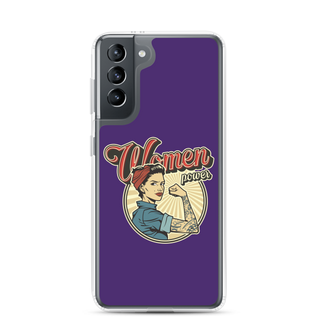 Women Power Clear Case for Samsung®