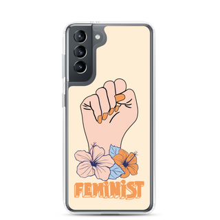 Feminist Clear Case for Samsung®