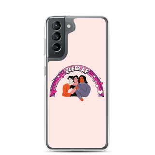 Queer AF Clear Case for Samsung®