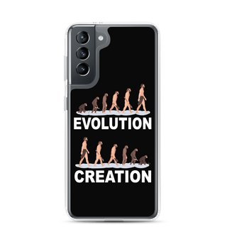 Evolution and Creation Clear Case for Samsung®