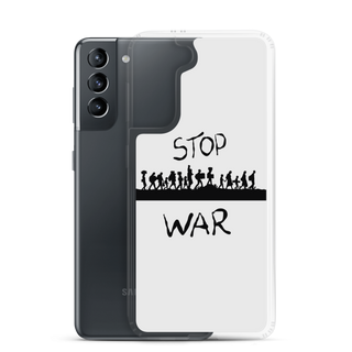 Stop War Clear Case for Samsung®