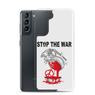 Stop The War Clear Case for Samsung®